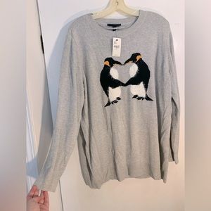 Penguin love sweater size 18/20